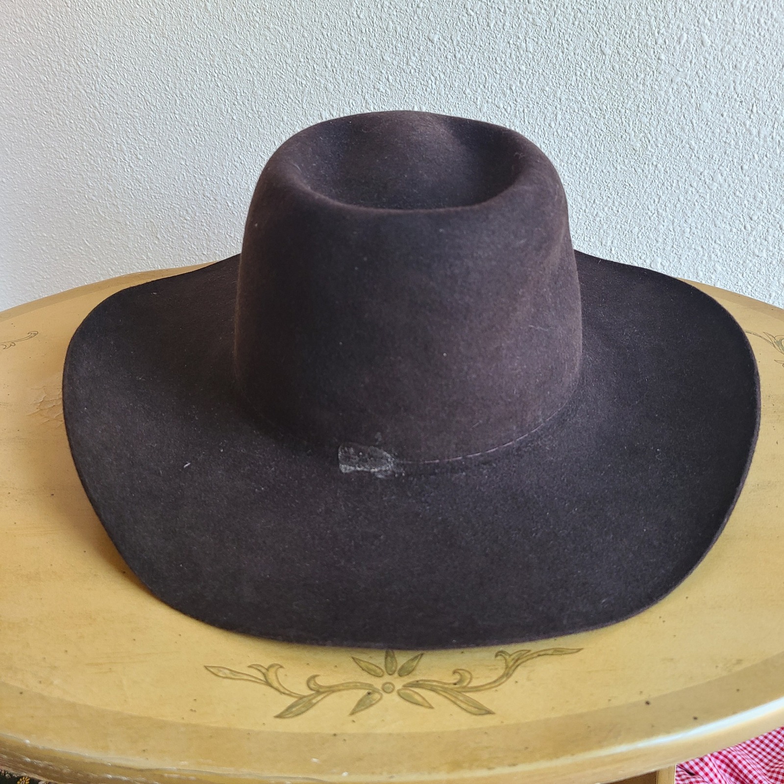 Akubra Sz 7.25 Brown Fur Felt The Boss Western Cowboy Hat Crocodile Dundee Ranch